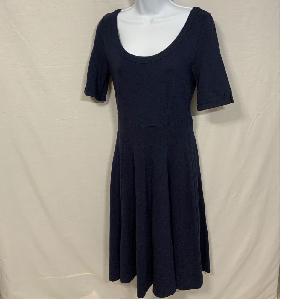 H&M Blue Cotton Classic‎ Dress size Medium